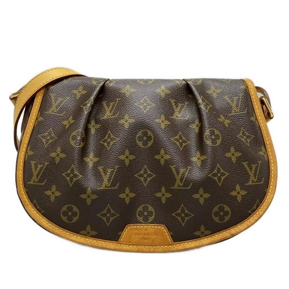 100% Authentic LOUIS VUITTON Menilmontant PM Monogram Shoulder Bag 630-102224 - Picture 1 of 14
